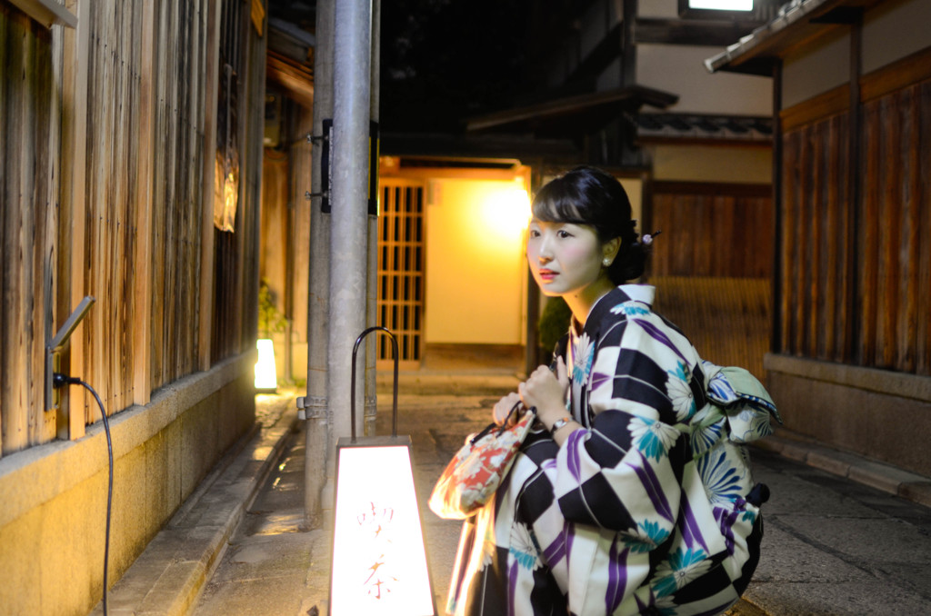 石塀小路の佇み