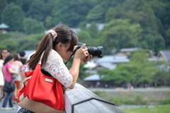 嵐山を撮るよ