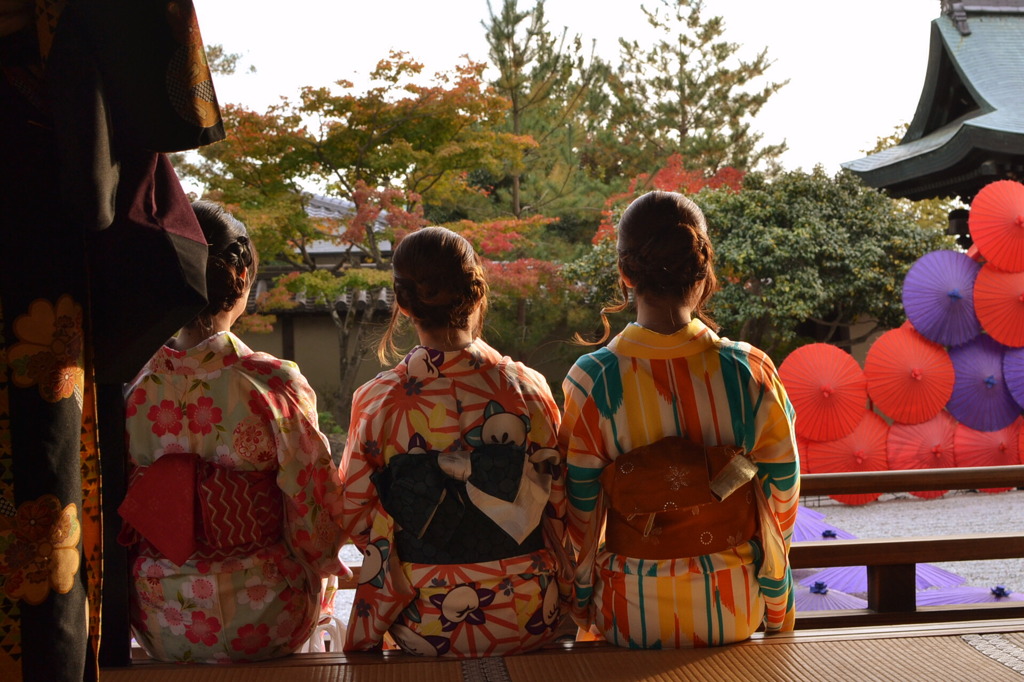 高台寺　カラフル