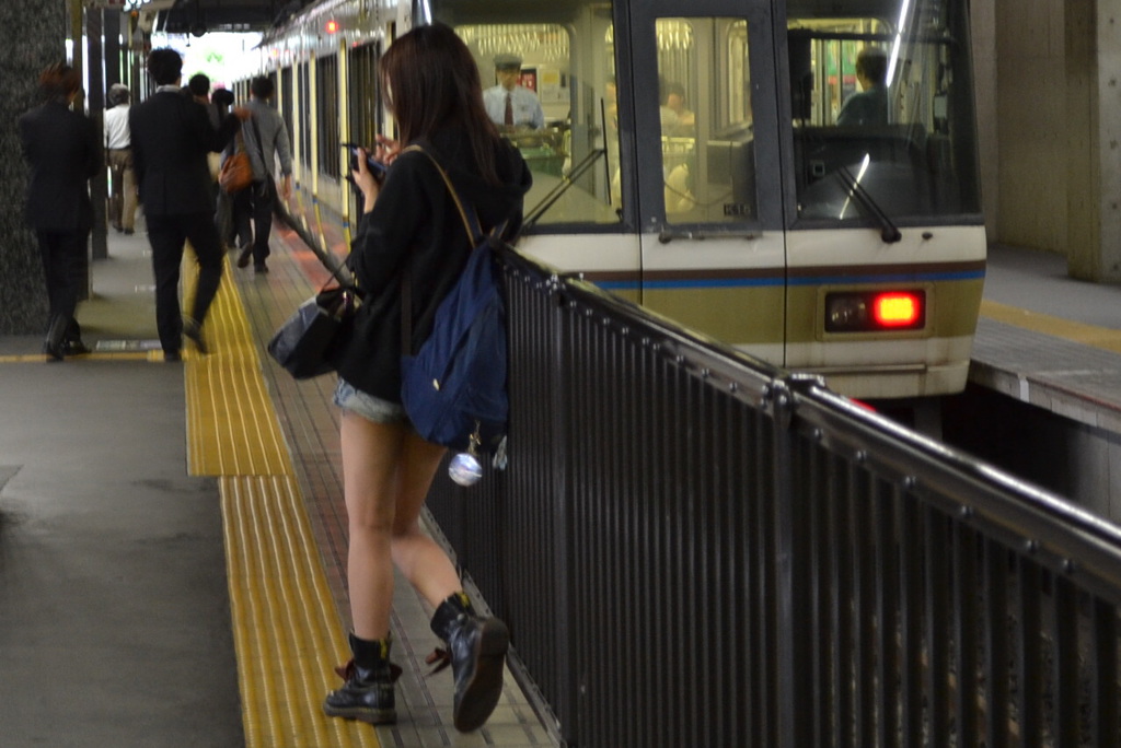 京都駅　電車待ち　彼氏待ち・・・