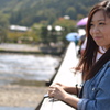 渡月橋の佇み・・