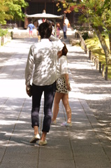 美男・・美女・・南禅寺