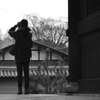 妙心寺、カメラ女子
