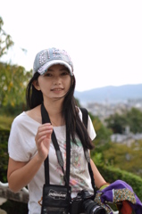 カメラ女子・・すてきな・・