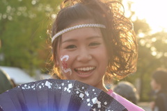 踊りの祭典・癒しの笑顔を