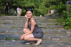 坐って・・色っぽく・・