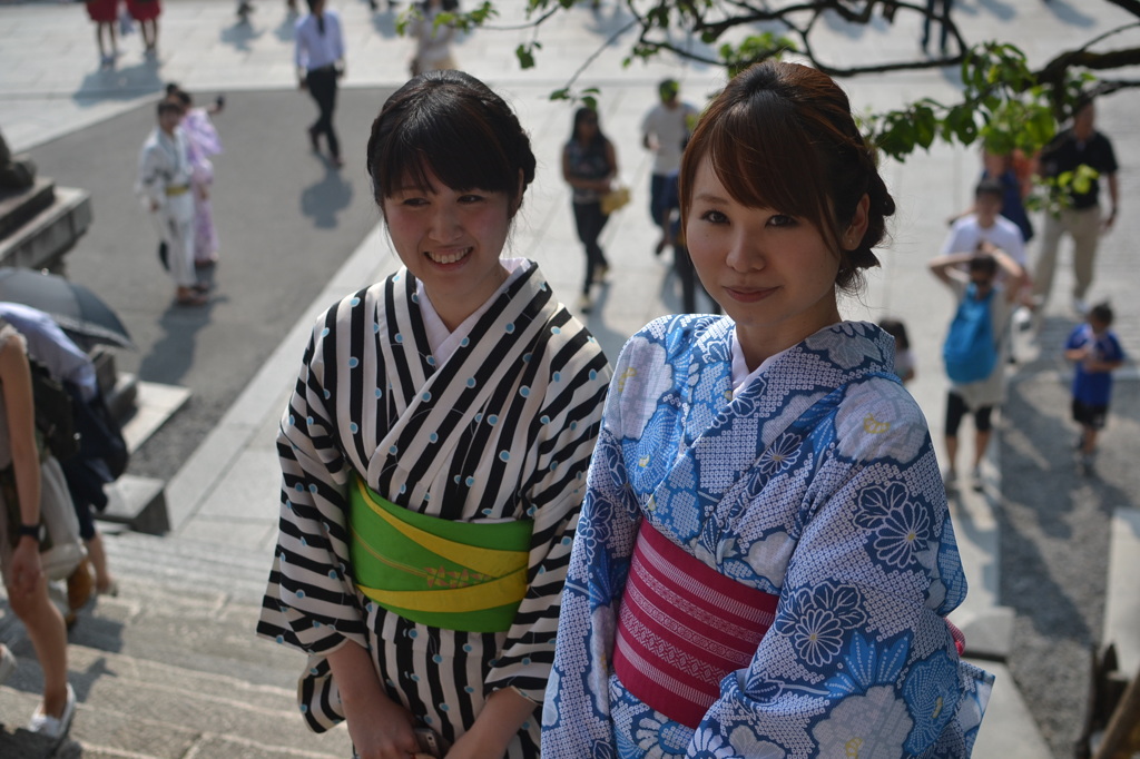 涼しげに清水寺・・