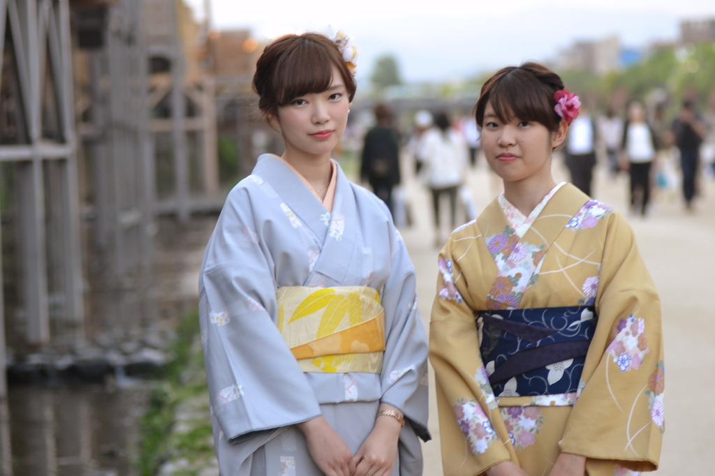 鴨川・・自然な感じでね・・