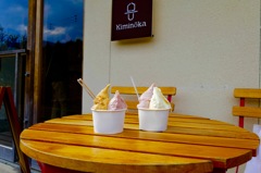 ジェラートにて