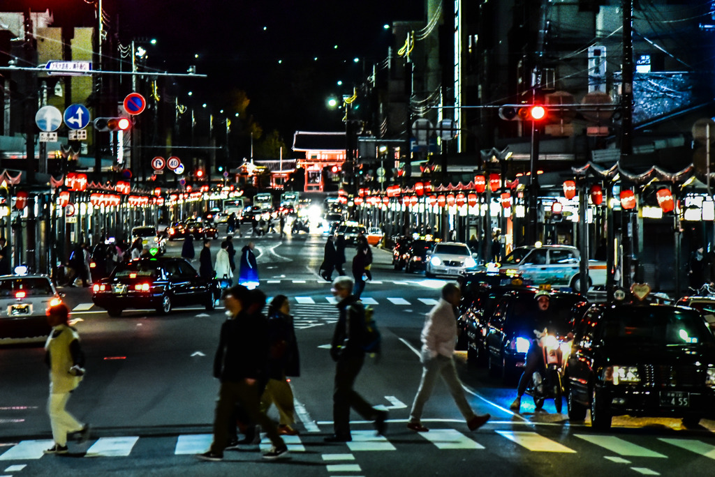 京都　四条通