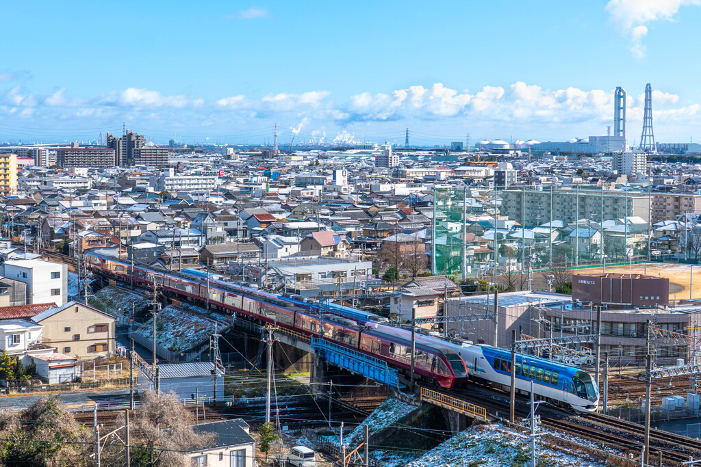豪華なすれ違い