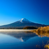 晩秋の河口湖