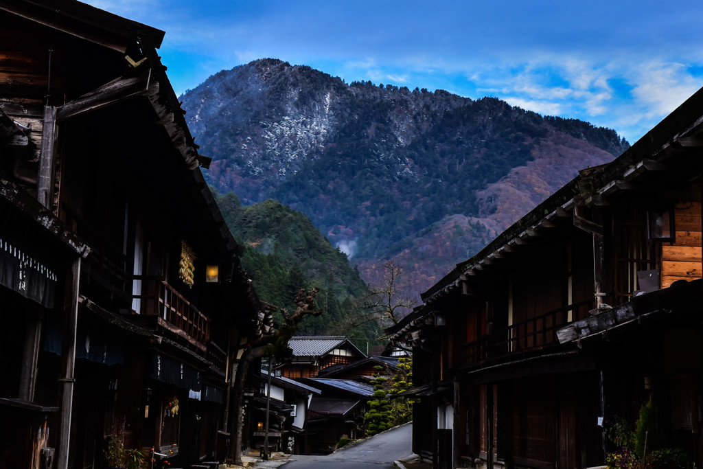 中山道 初冬の宿場町