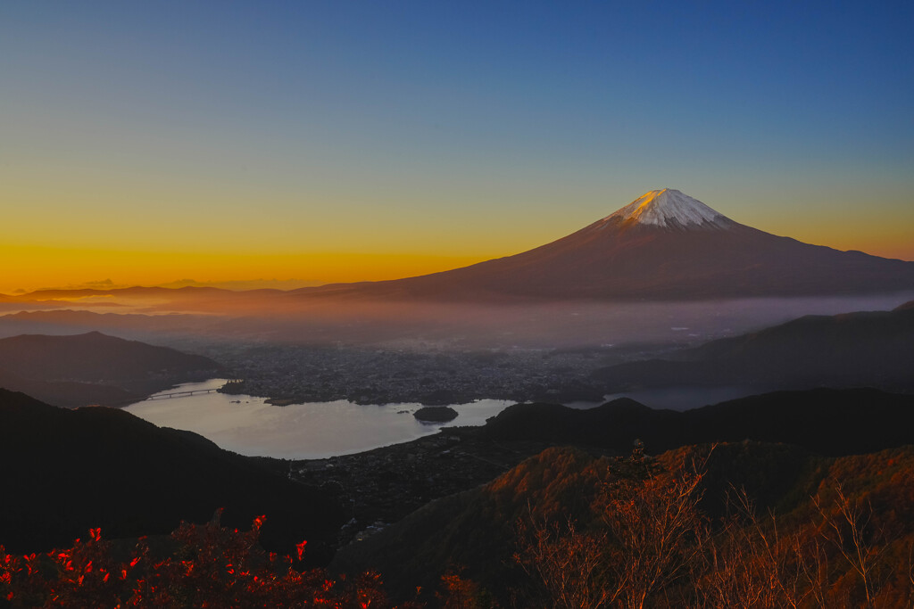 山は晩秋