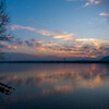 木曽川夕景