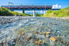 清流　青川