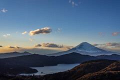 箱根夕景