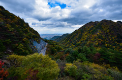 始まった紅葉　鈴鹿スカイライン