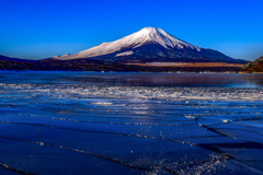 冬の富士山