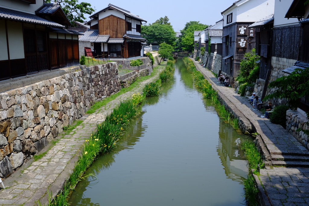 水郷の街の営み