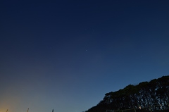 星も見えた