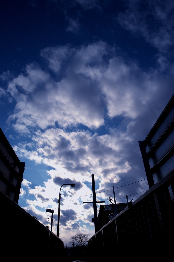 空に落ちる！！