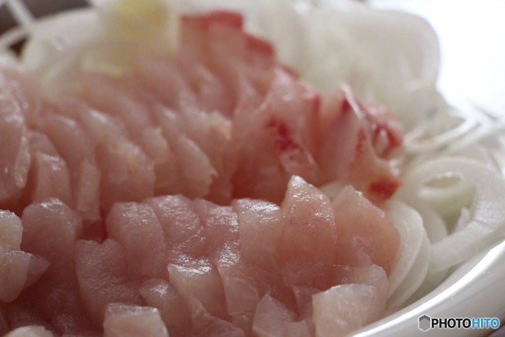 鯛のお刺身