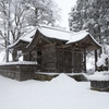古四王神社細雪