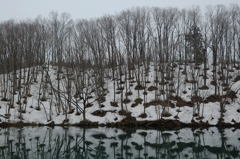 雪消え