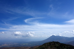 茶臼岳から
