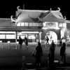 海岸近くの駅