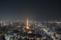 東京シティビューからの夜景