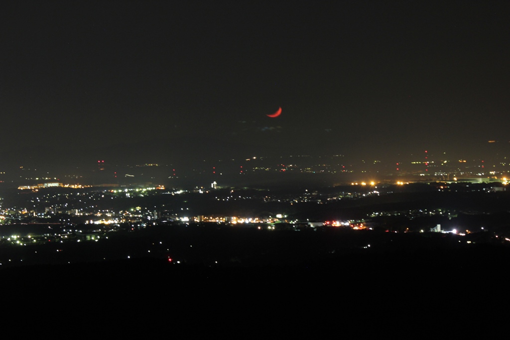 俵山からの夜景
