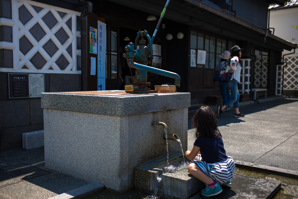 蔵の町、水の町