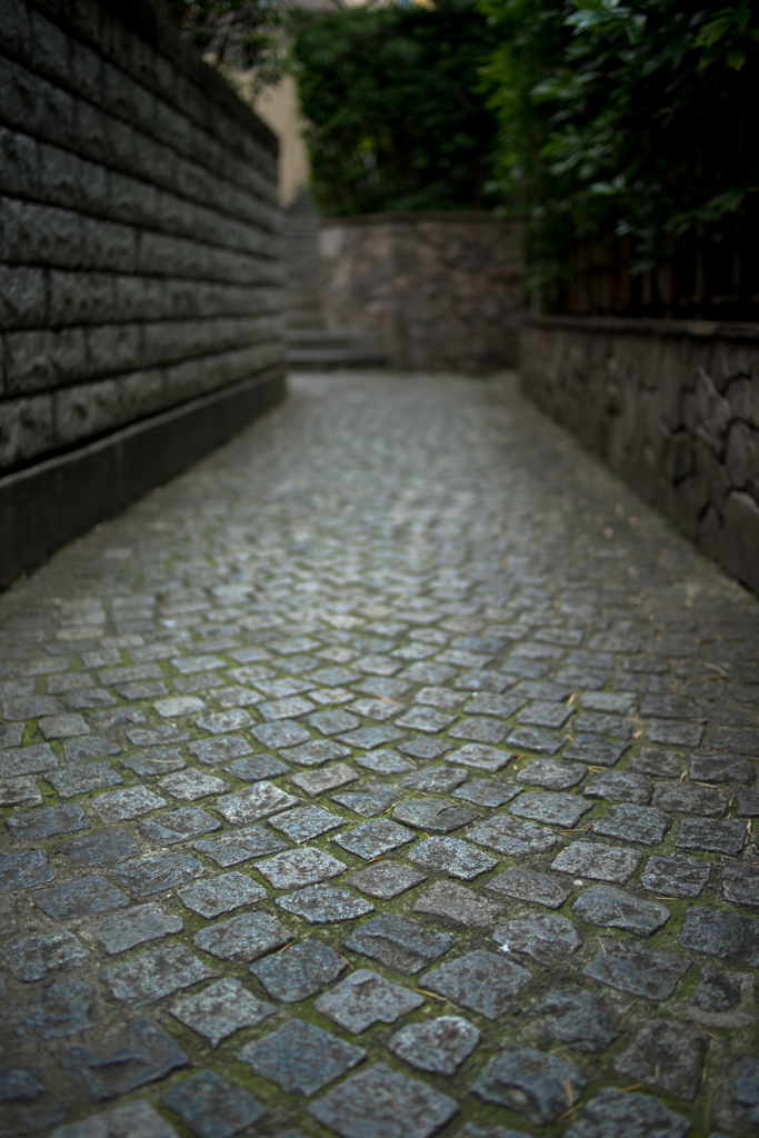 石畳の路地