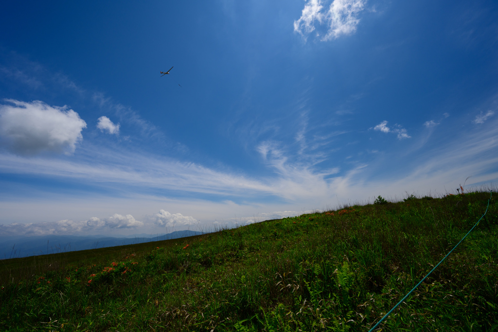 大空へ