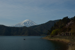 湖畔富士