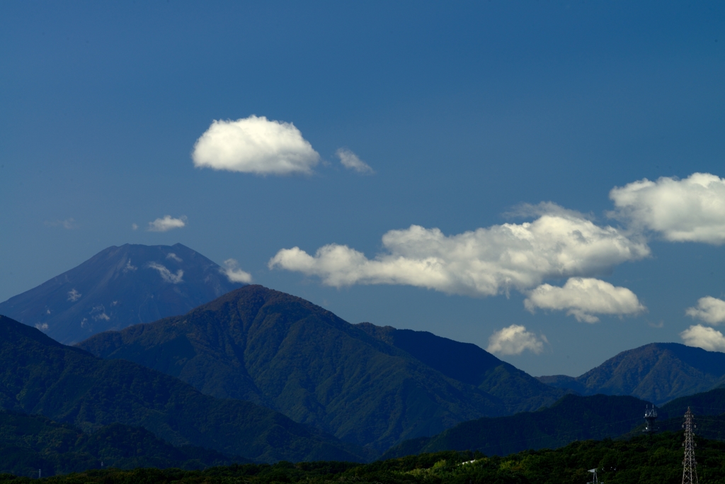 19号一過の富士