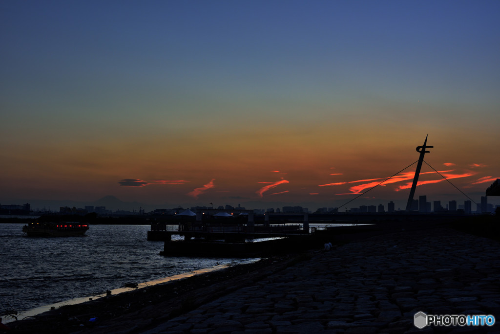 夕暮れ葛西臨海公園4