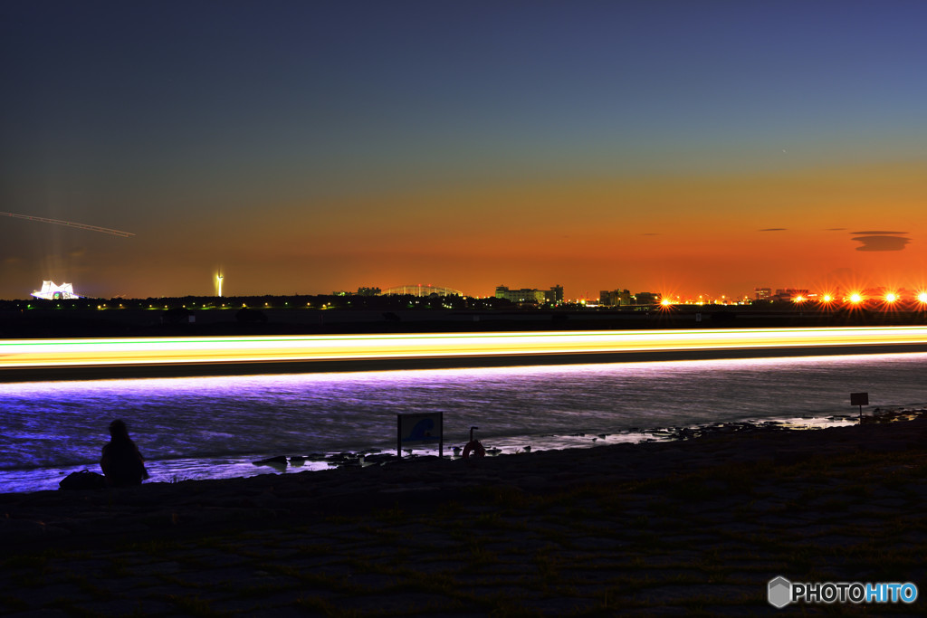 夕暮れ葛西臨海公園3