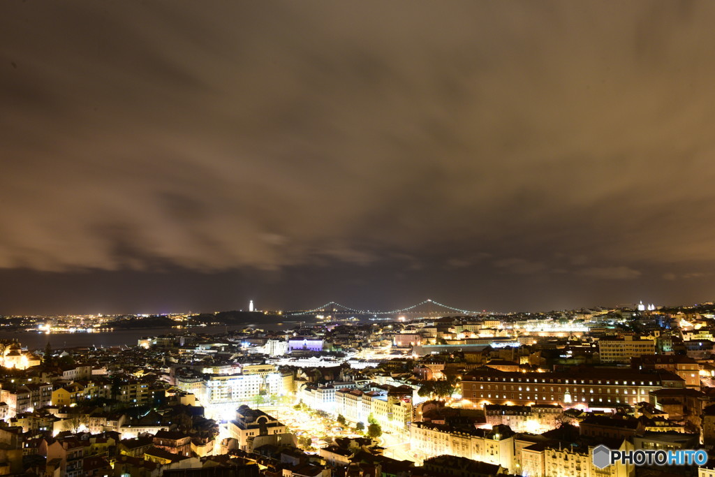 リスボンの夜景