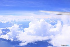 cumulonimbus from airplane