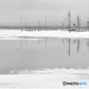 雪解けの水辺