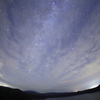 雲の間の煌き