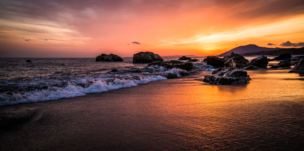 from sunset beach