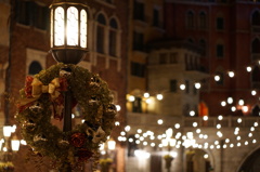 東京ディズニーシーのクリスマス飾り