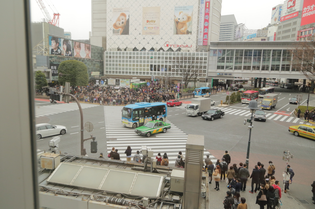 渋谷スクランブル交差点