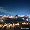 大屋根リングの夜景