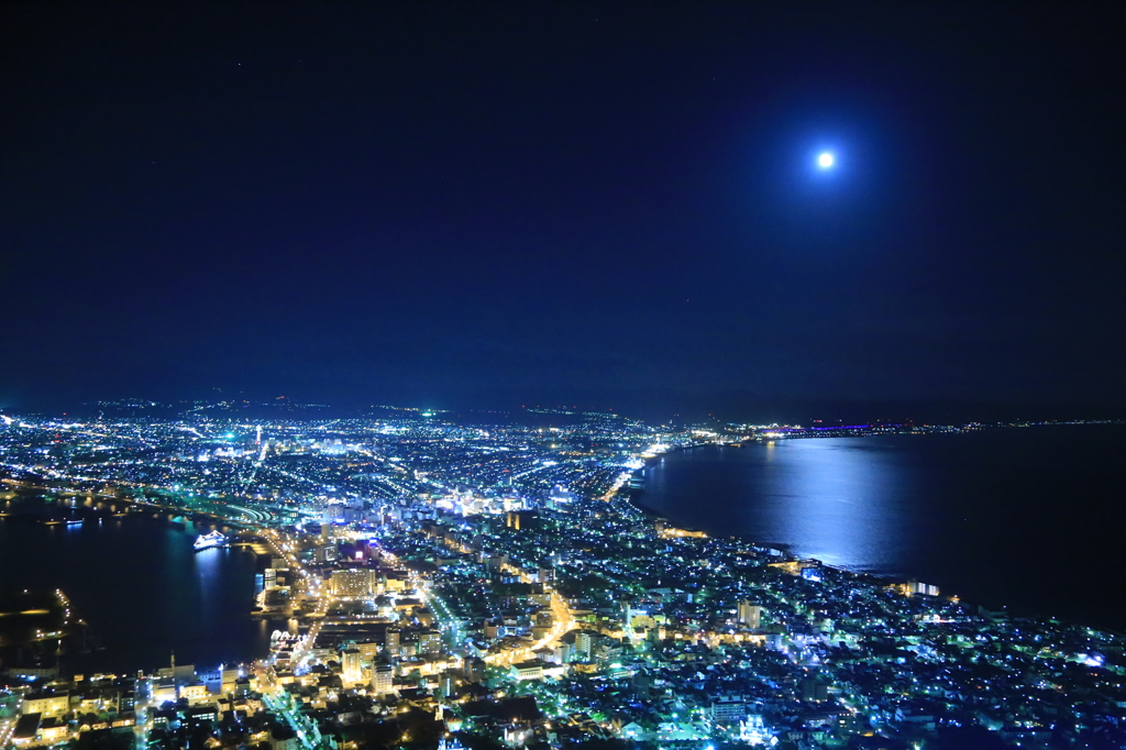 月の夜に