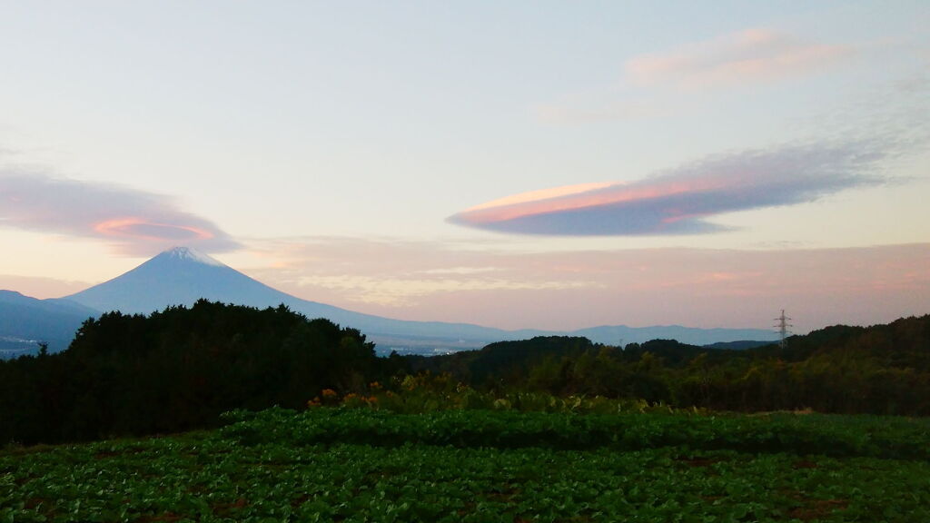巨大UFO?@三島市